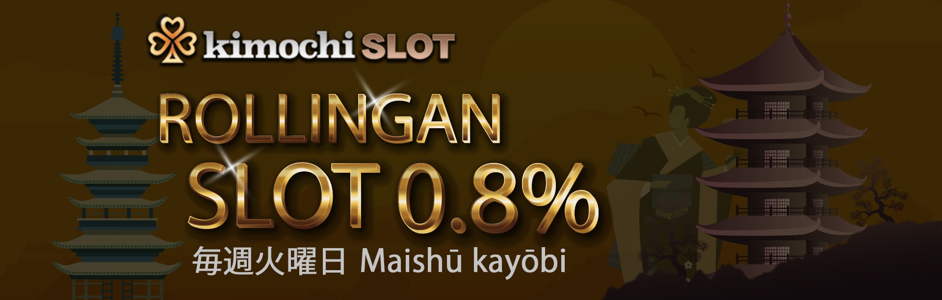 Rollingan slot 0,8% di KIMOCHISLOT